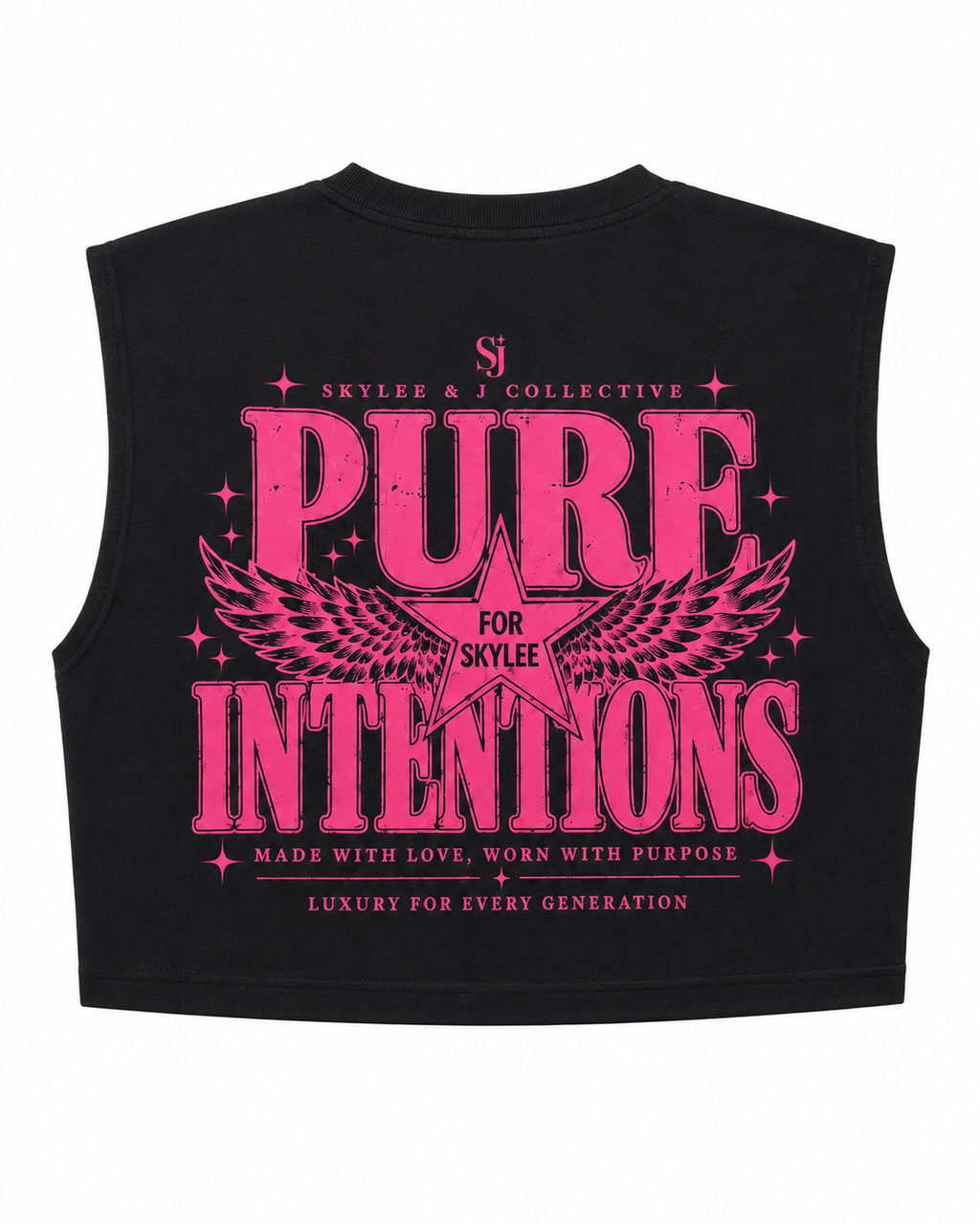 Pure intentions crop Top