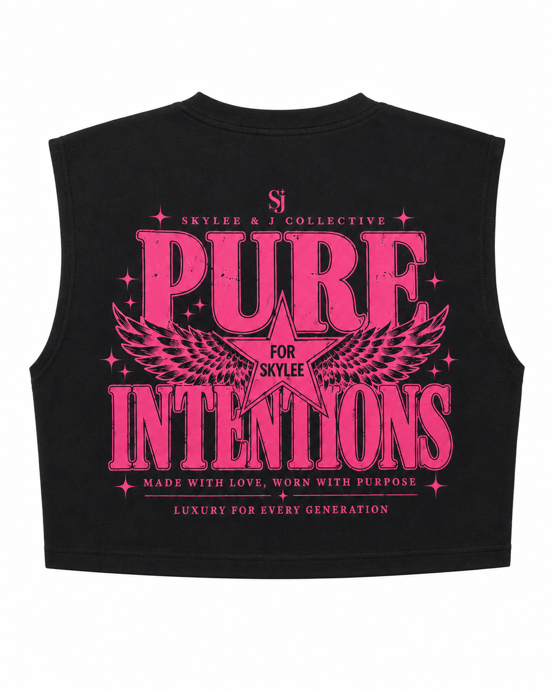 Pure intentions crop Top