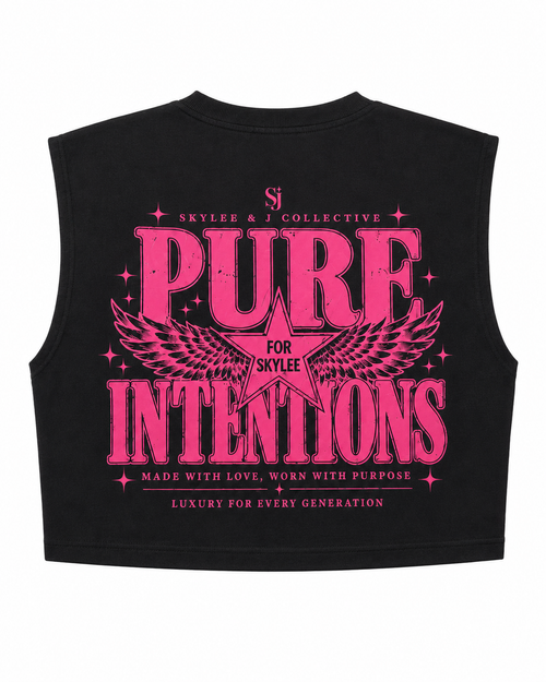Pure intentions crop Top