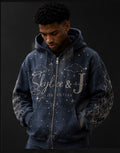 MidNight Star Zip Hoodie