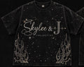 Night Sky Tee Vintage Black